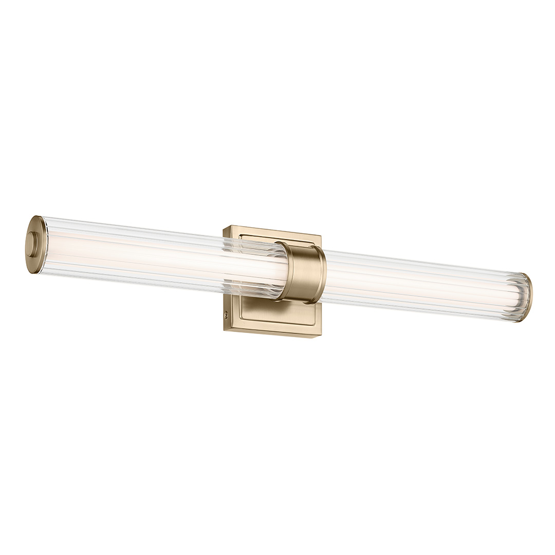 chinese dress ladies ECOBRT Modern Brushed Brass Vanity Light Fixture - Dual Glass Rods Wall  Sconce for Bathroom, Double Light Socket E12 Candelabra Base, Mirror Vanity  Lighting (Bulbs Not Included)