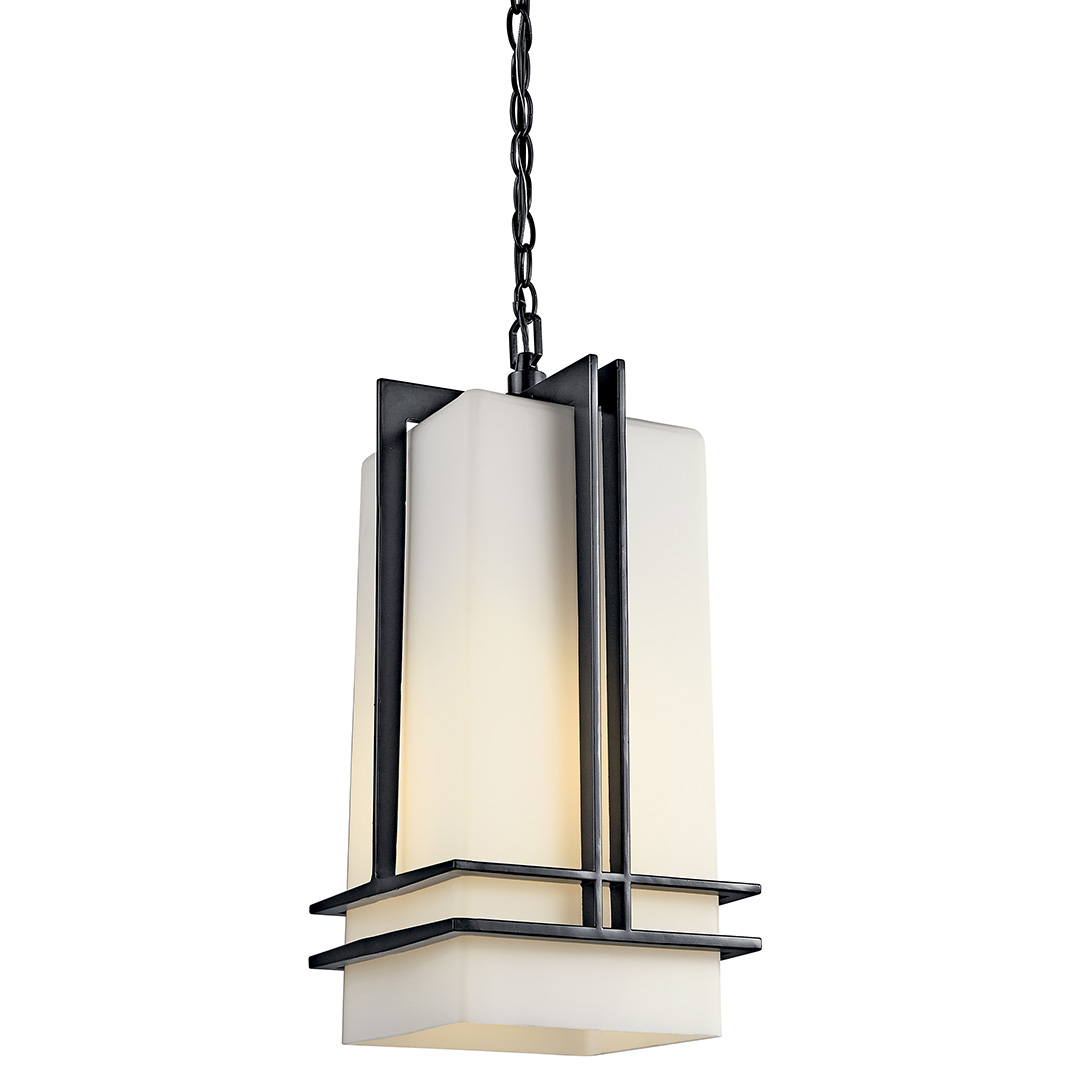 Kichler Tremillo 照明器具 49200 BK Tremillo™ 1 Light Pendant Black | Kichler Lighting