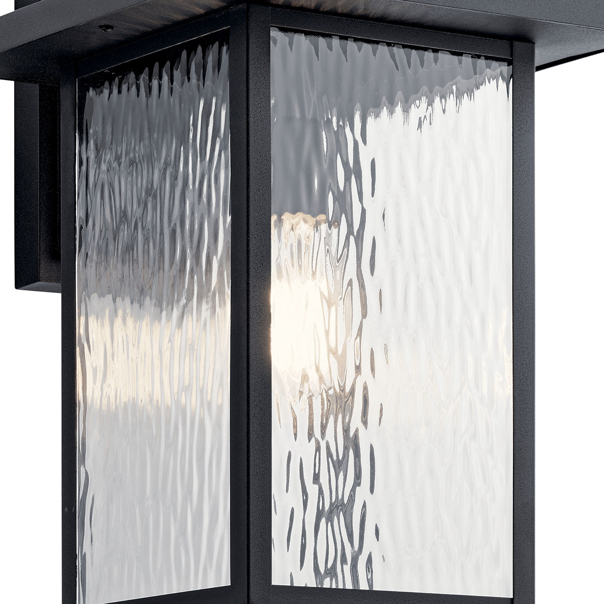 Capanna 1-Light Wall Light in Black | Kichler Lighting