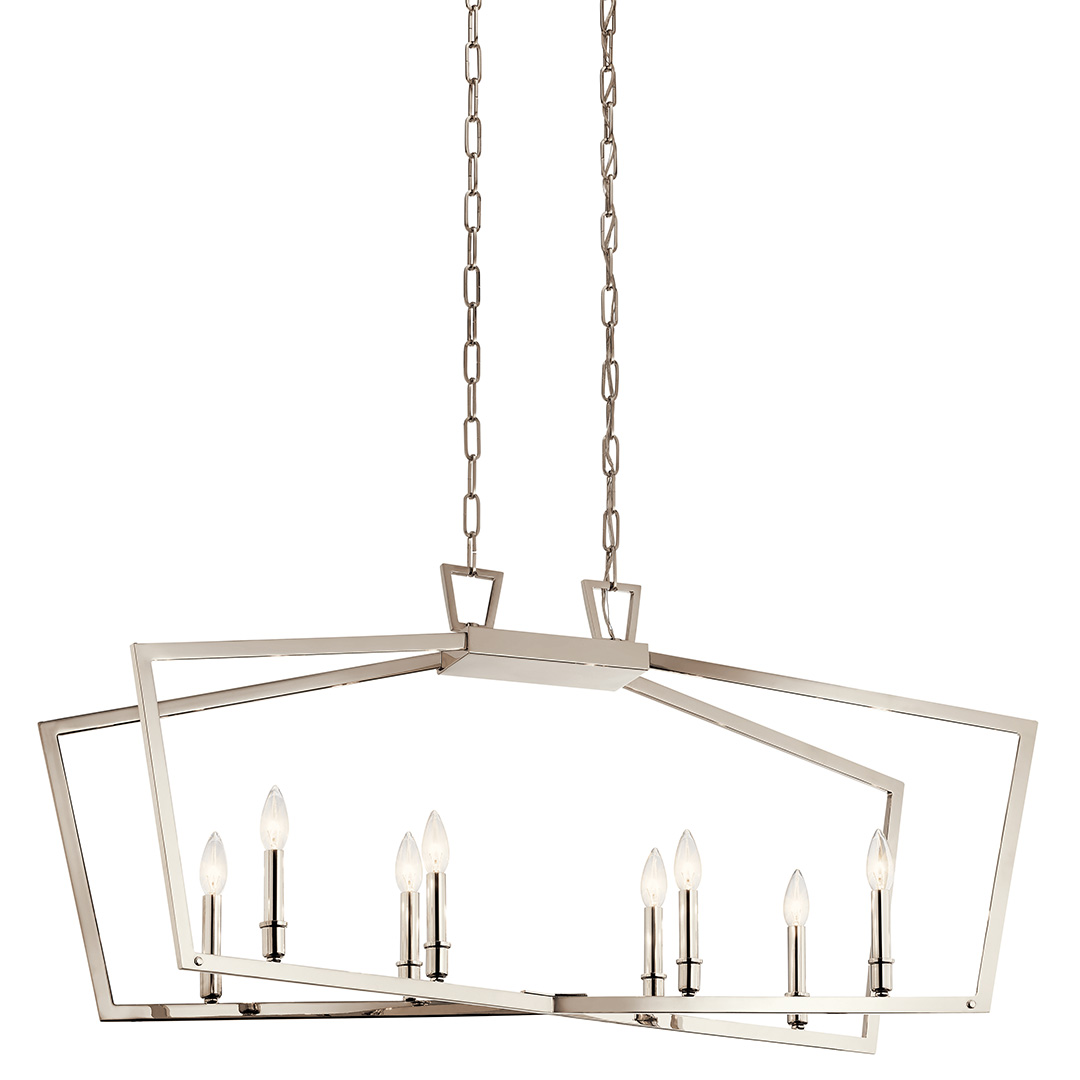 Abbotswell™ 8 Light Chandelier Nickel | Kichler Lighting