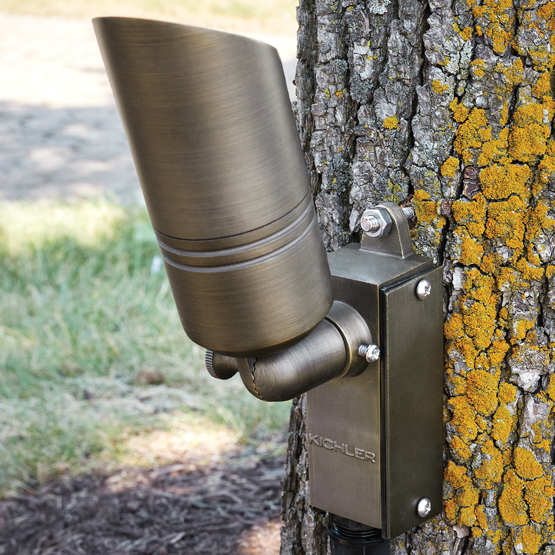 Junction Box Mounting Bracket Brass | Kichler Lighting