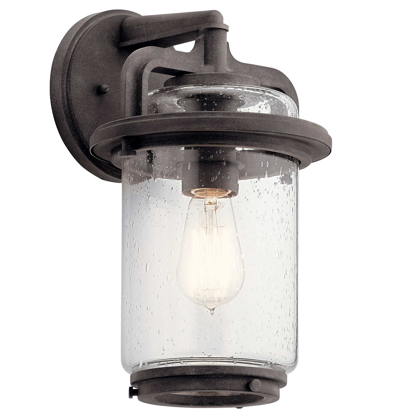 ぎー36 Andover 1 Light Post Light Weathered Zinc | Kichler Lighting