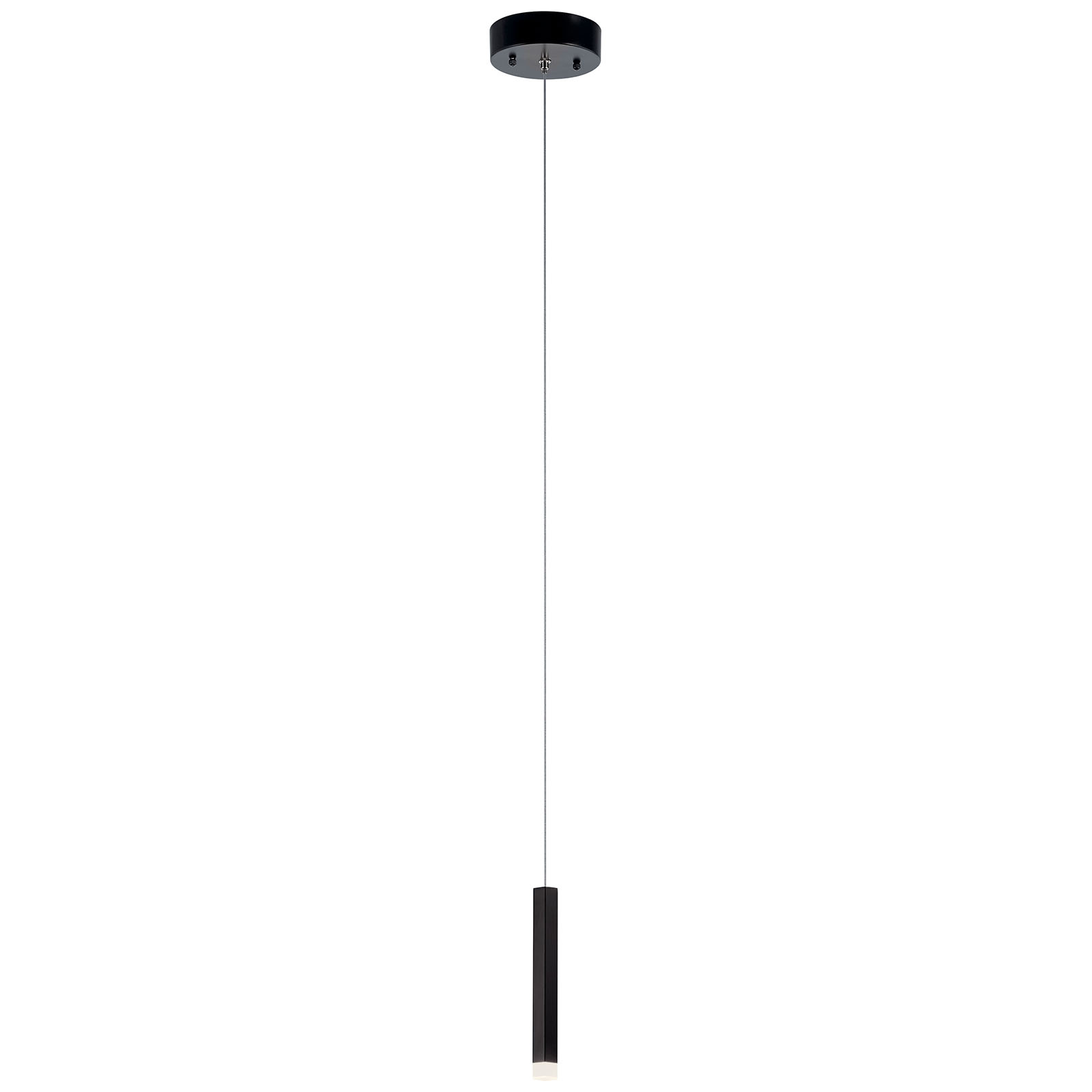 Soho 1 Light LED Mini Pendant Black | Kichler Lighting