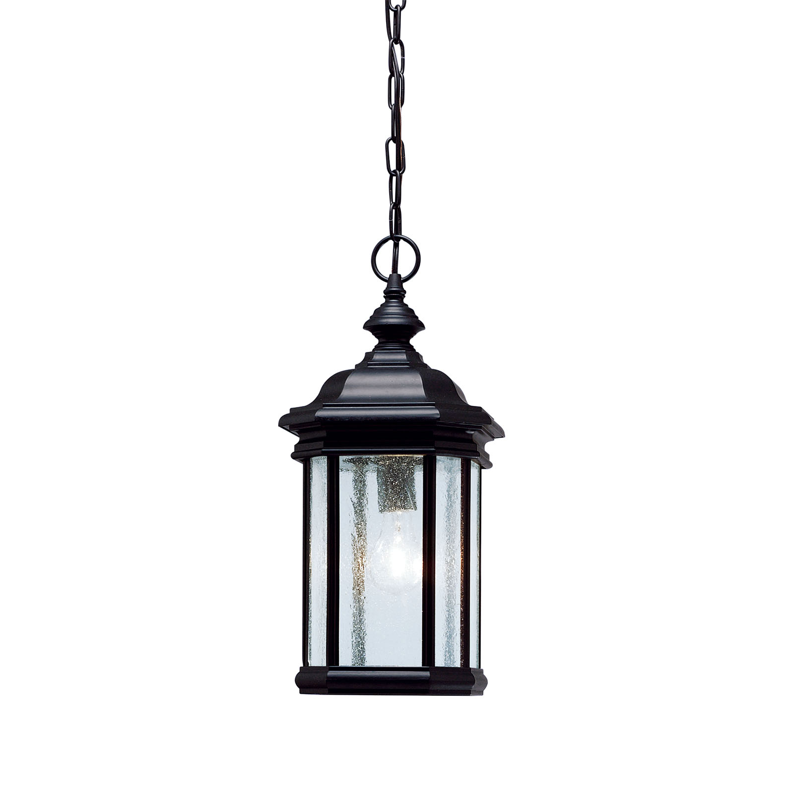Kirkwood™ 1 Light Pendant Black | Kichler Lighting