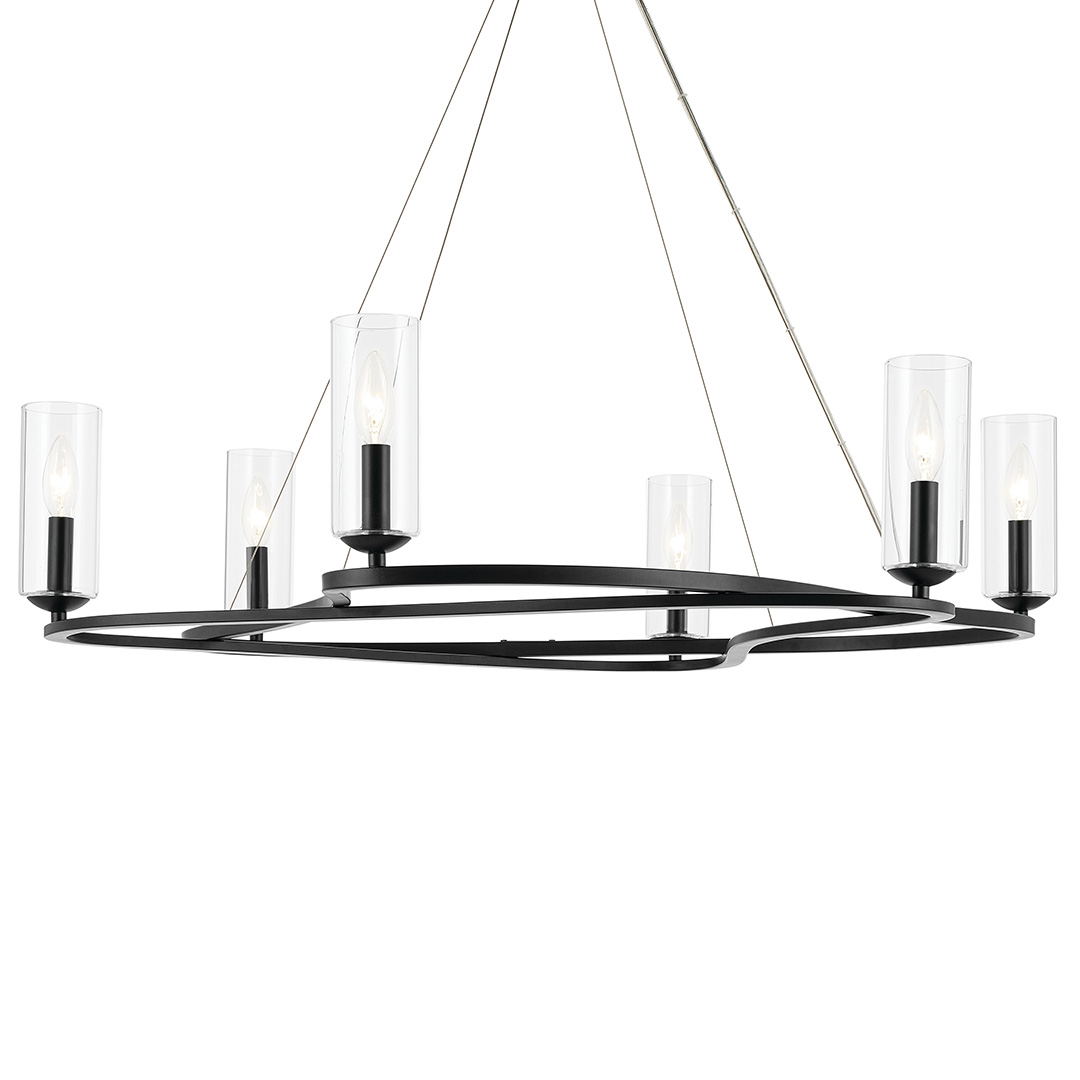ホワイトシャンデリア Maxim 2851OI Elegante Crystal and Leaves Around Vines Candle