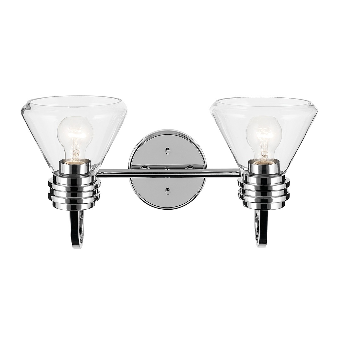 Farum3 Light Vanity in Black with Bronze | Kichler Lighting