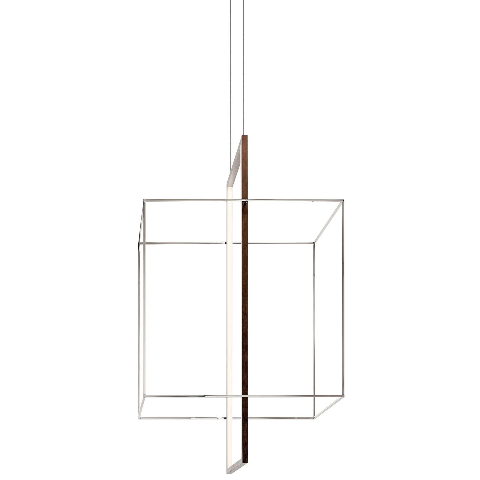 Viho LED Foyer Chandelier Polished Nickel | Kichler Lighting