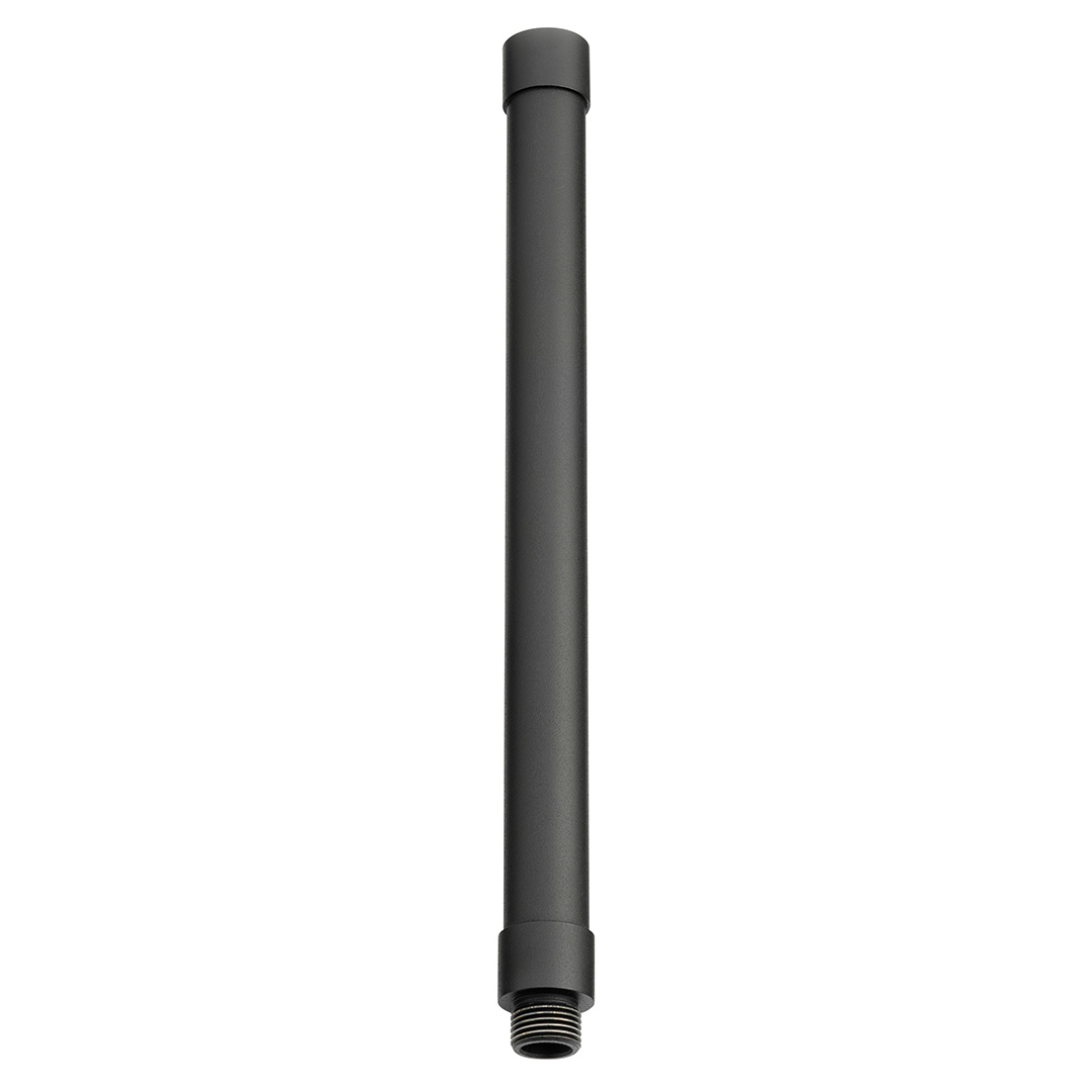 12" Male Female Riser in Black Brass | Kichler Lighting