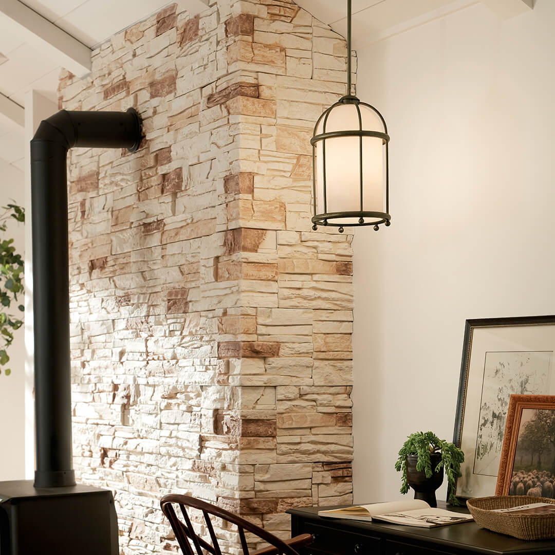 Topiary 1 Light Pendant Character Bronze | Kichler Lighting