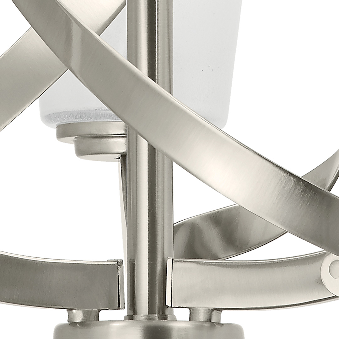 Layla™ 3 Light Chandelier Brushed Nickel | Kichler Lighting