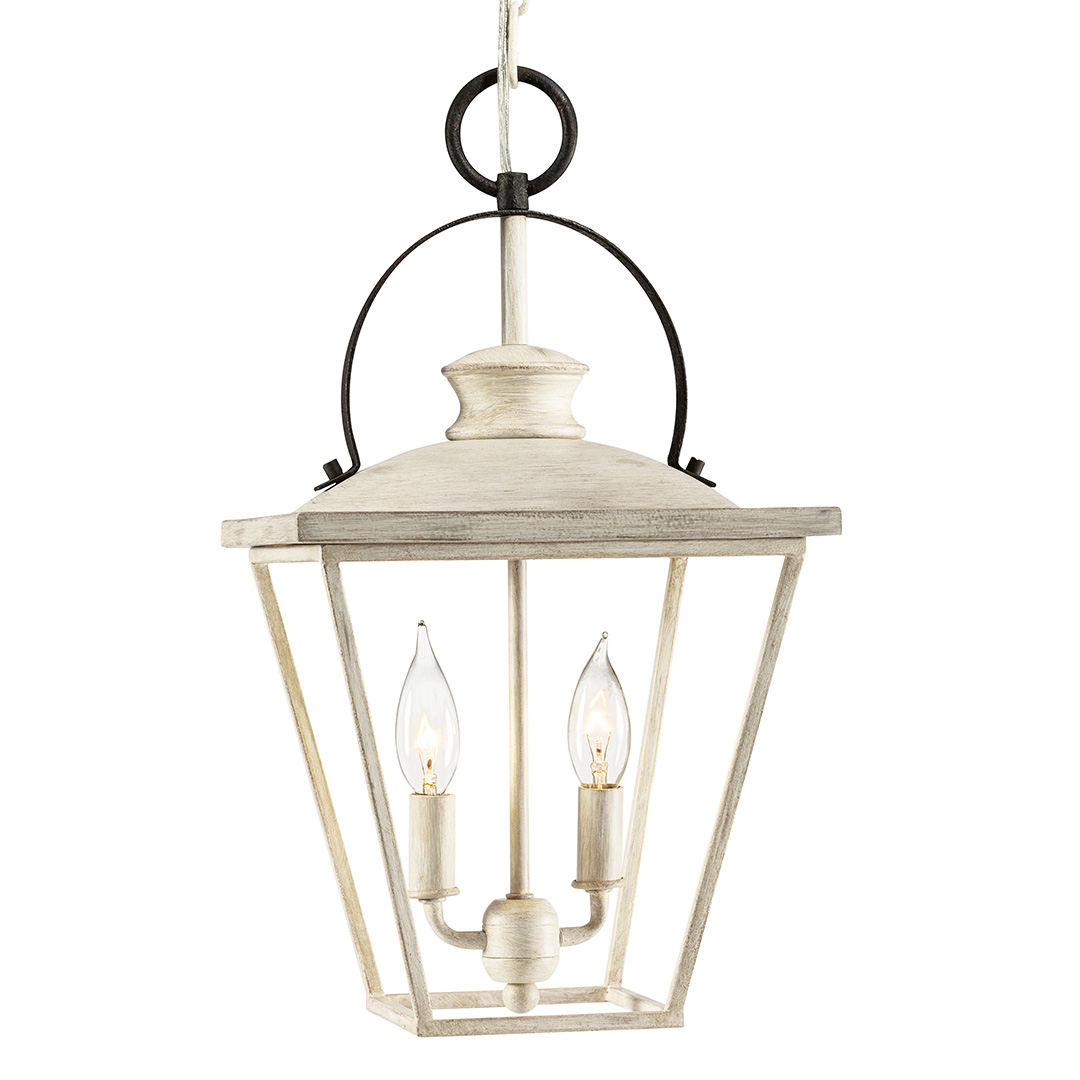 Arena Cove™ 2 Light Pendant Antique White | Kichler Lighting