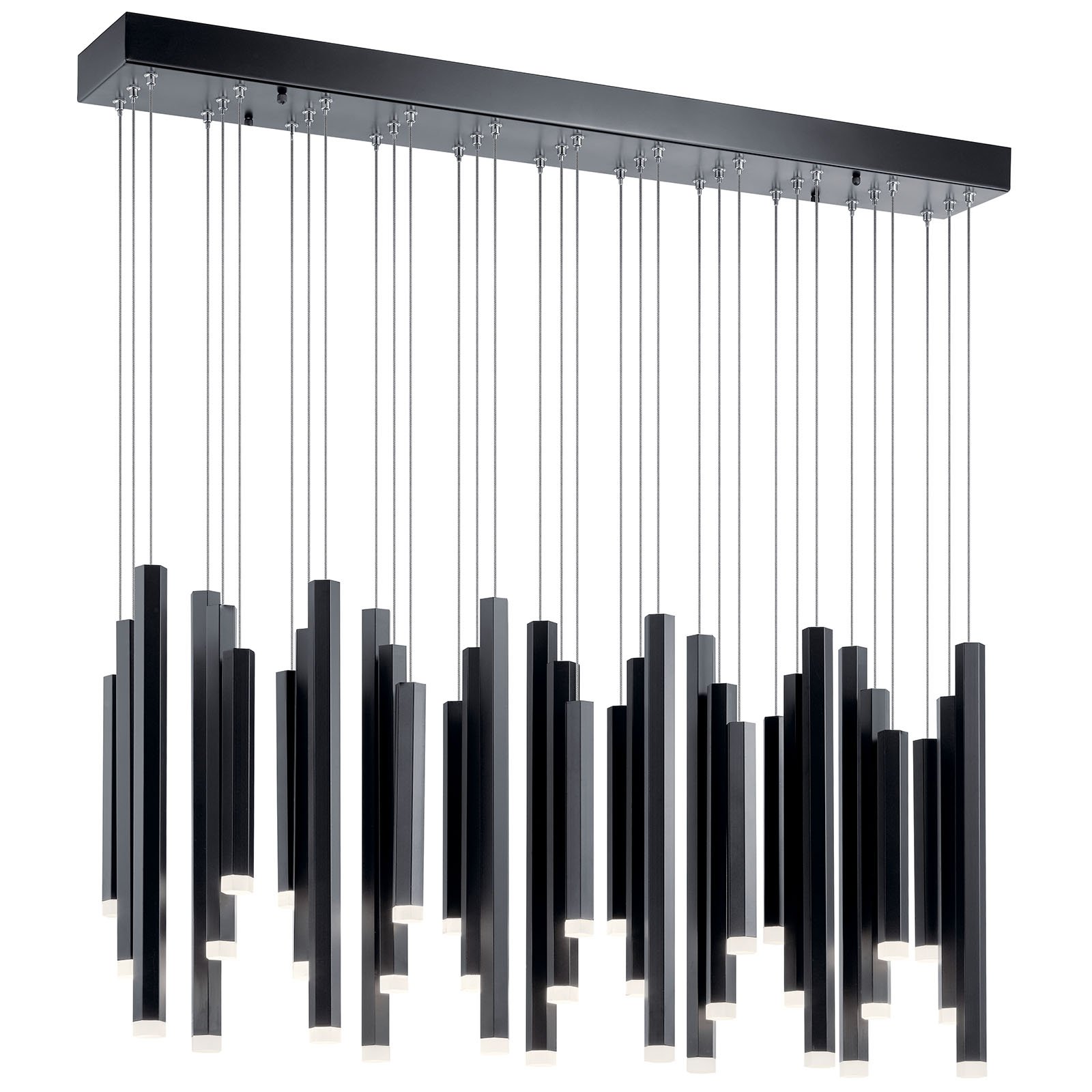 Soho 1 Light LED Mini Pendant Black | Kichler Lighting