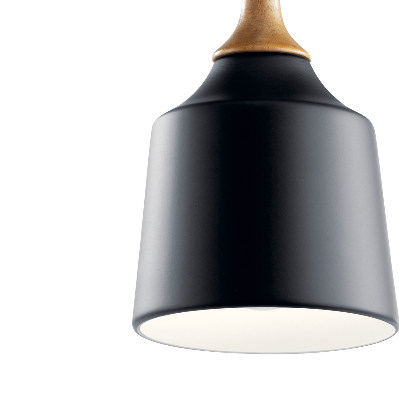 Danika 1 Light Mini Pendant Black | Kichler Lighting