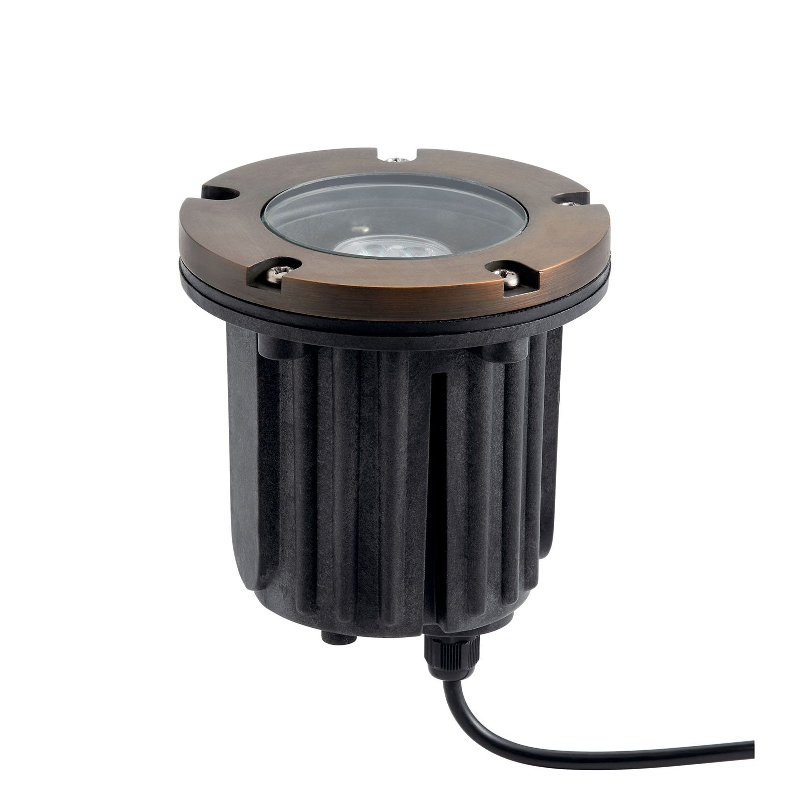 ライト コート 12V In-Ground Brass Trim Centennial Brass | Kichler Lighting