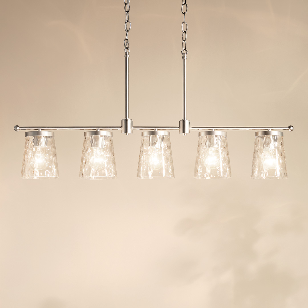 Coralise 5-Light Linear Chandelier Nickel | Kichler Lighting