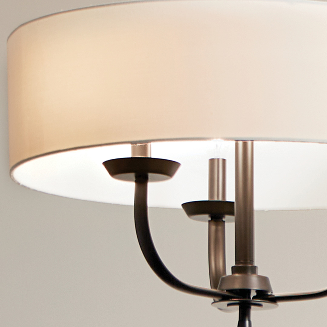 Kennewick 8 Light Chandelier Nickel | Kichler Lighting