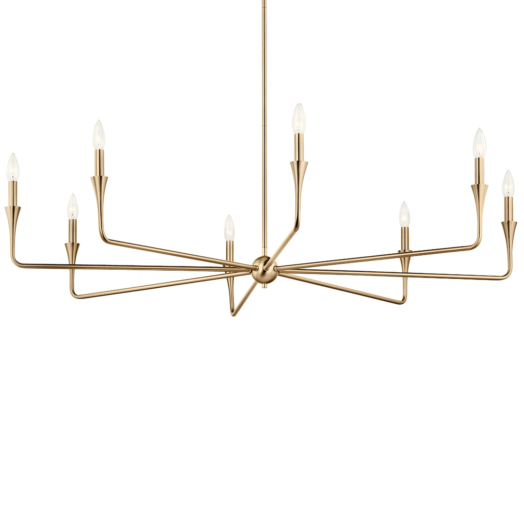 Kichler 52689PN Polished Nickel Alvaro 5 Light 31