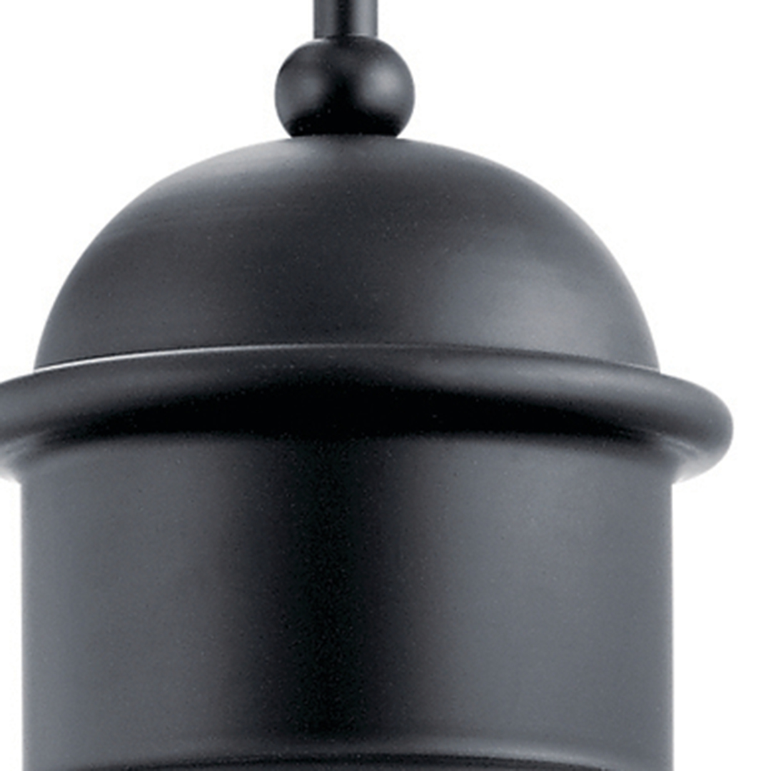 KICHLER Northland 16.75 In. 1-Light Black Outdoor Hardwired Barn Sconce