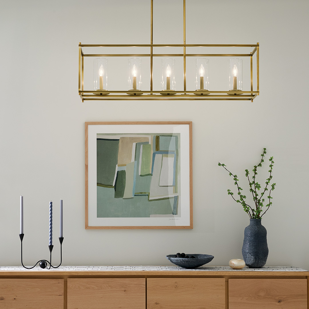 mrm-∞-k Crosby 3 Light Chandelier Black | Kichler Lighting
