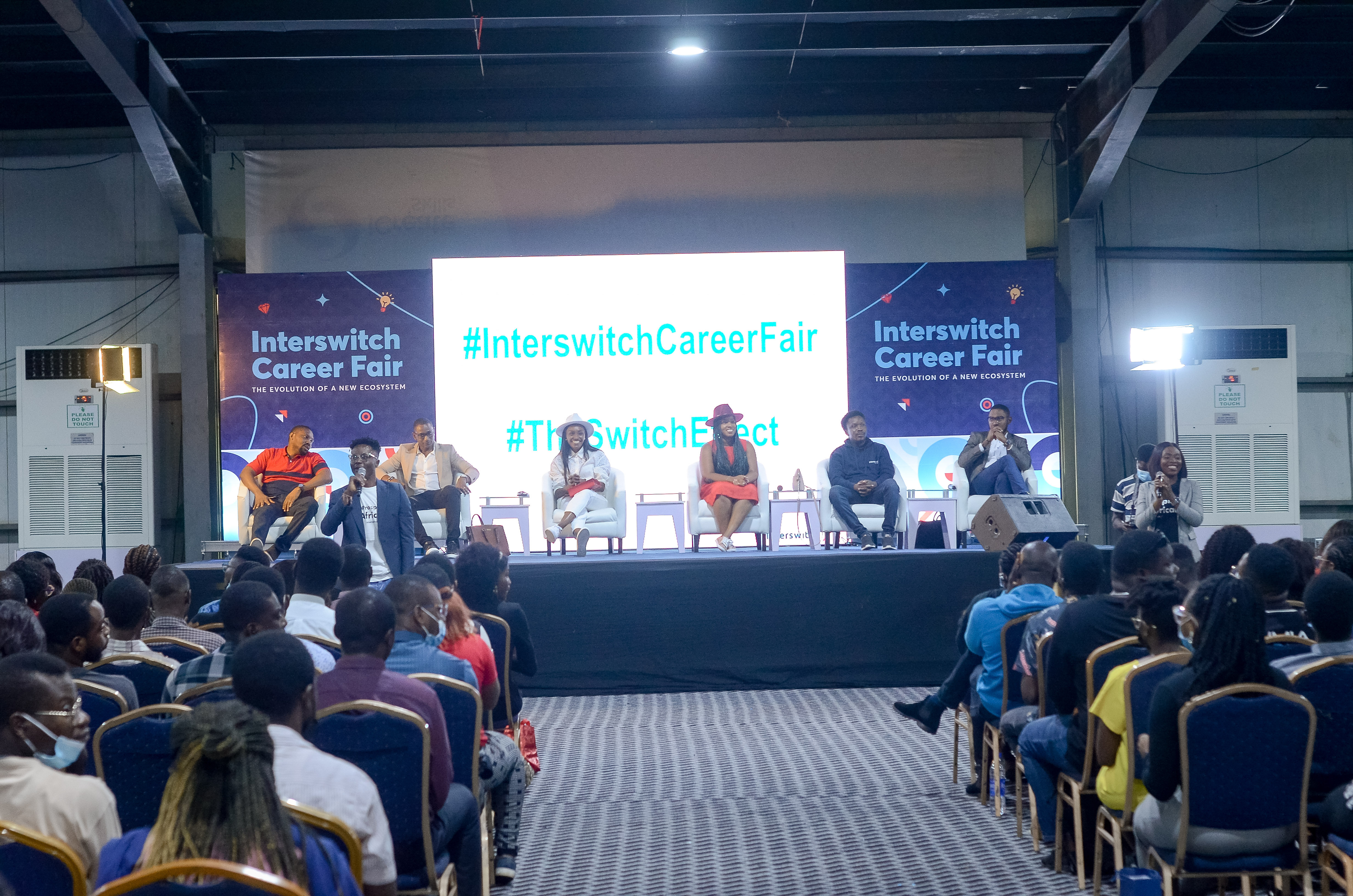 Interswitch Reiterates Need for Locally Developed Solutions at Career Fair. image