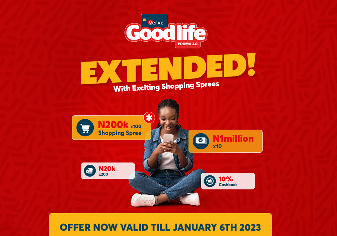 The Verve Good Life 3.0 transact and enjoy promo. image