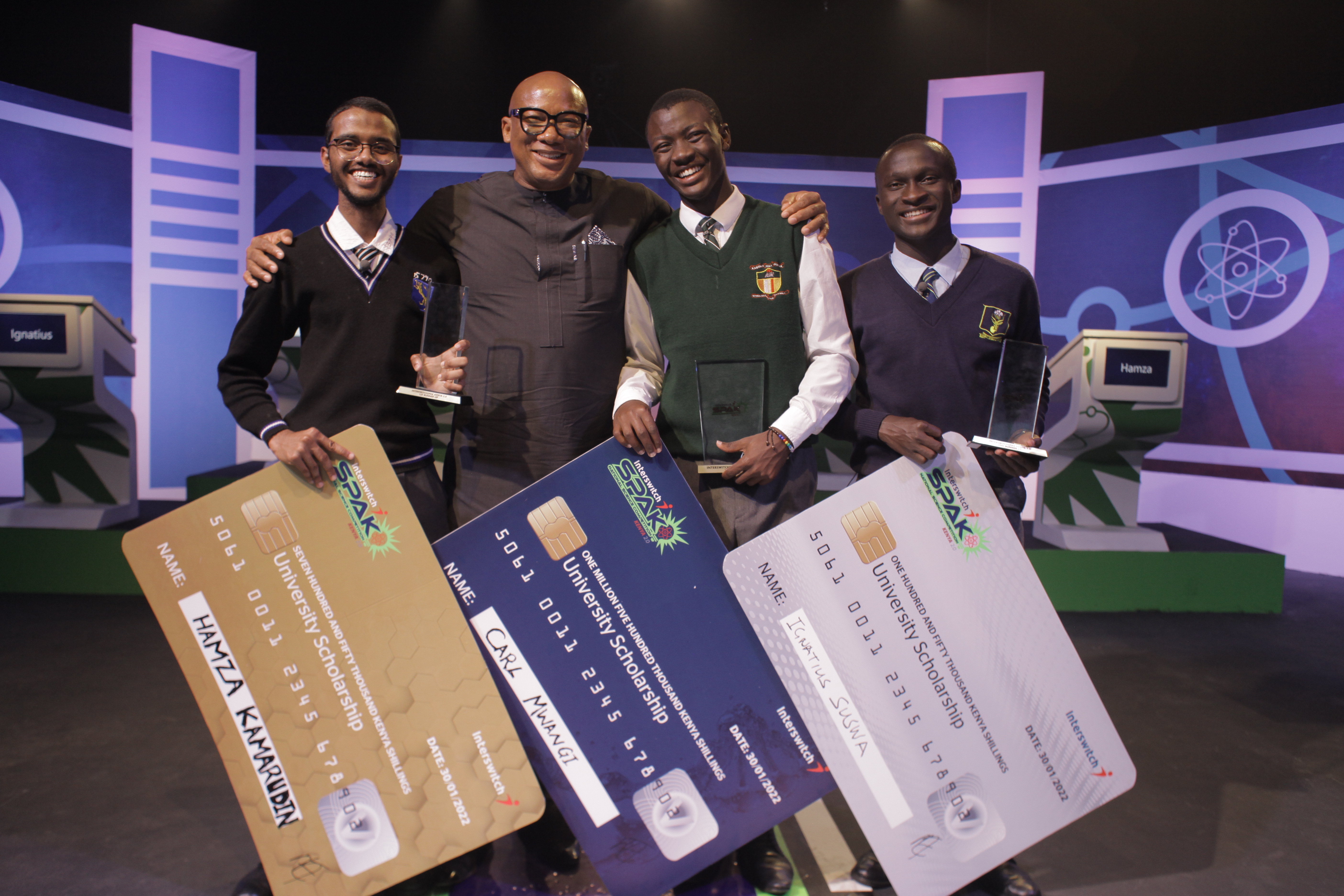 Seventeen-year-old Carl Mwangi crowned winner of InterswitchSPAK Kenyas image