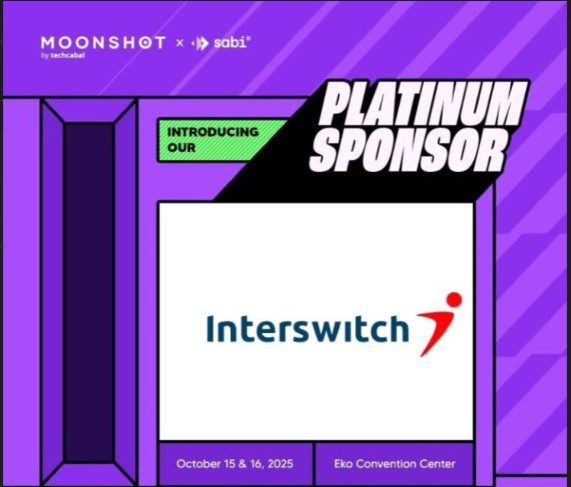Interswitch to Champion Africa’s Digital Growth at Moonshot by TechCabal 2025   image