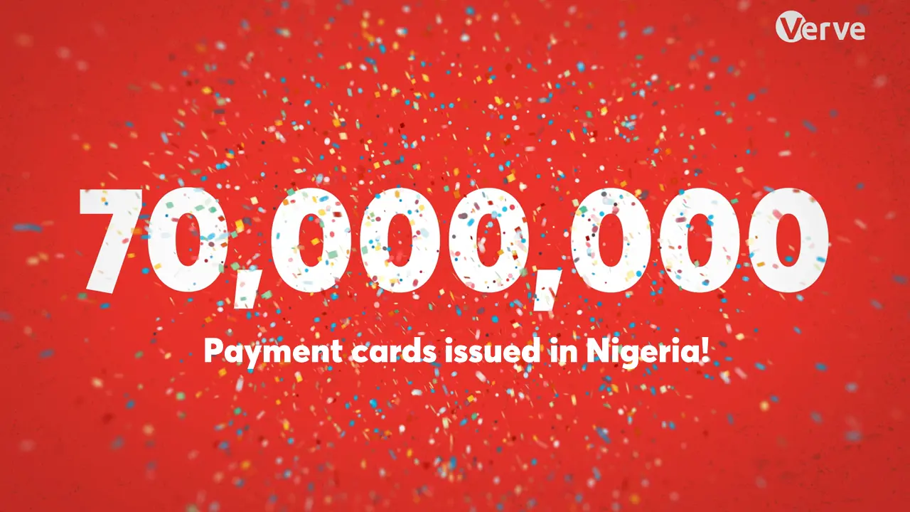 Verve Hits 70 Million Payment Cards in Nigeria, Consolidates Market Leadership