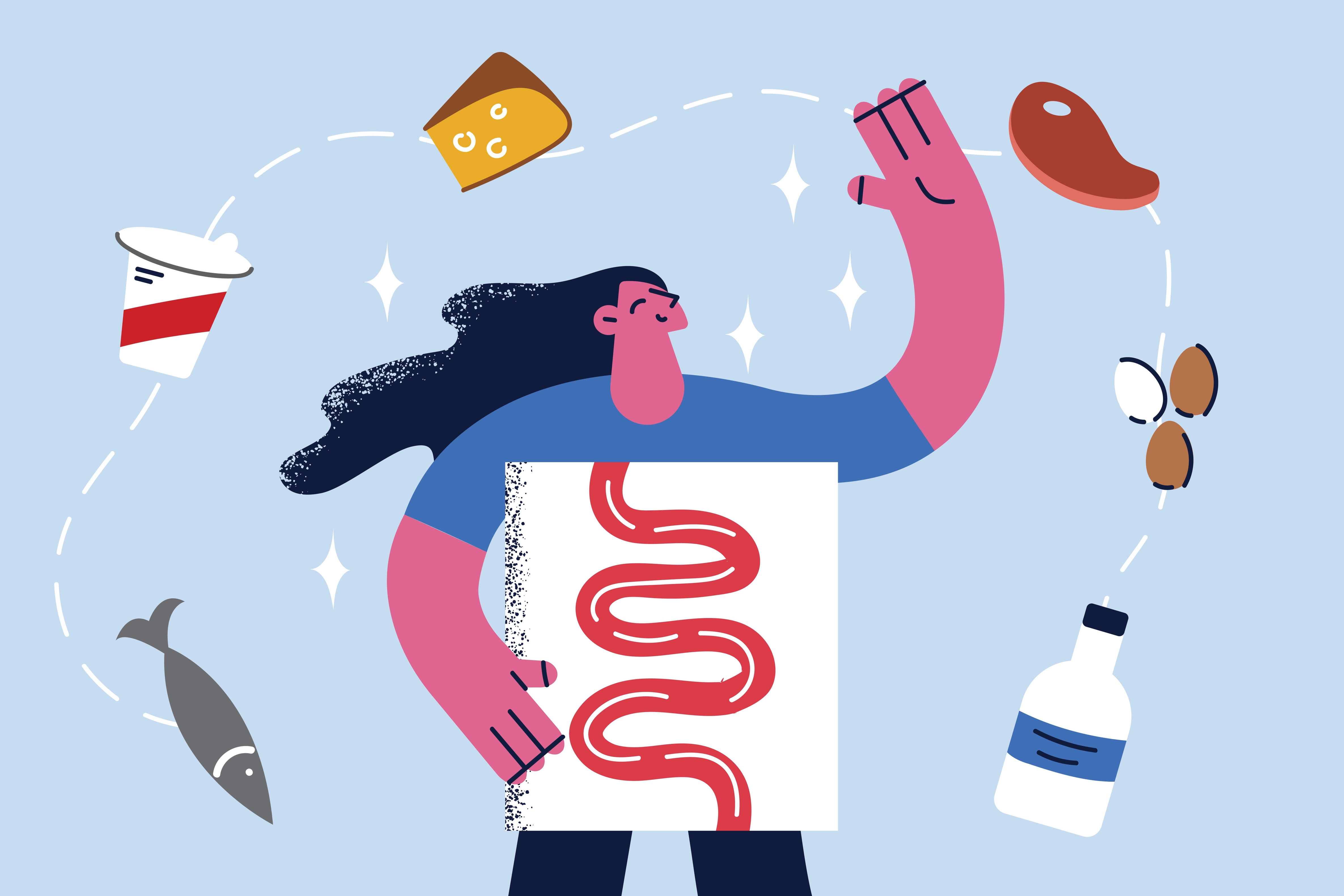 Divertikkelit ovat yllättävän yleisiä – Ravitsemusterapeutti Reijo Laatikainen kertoo, millainen ruokavalio helpottaa oireita 