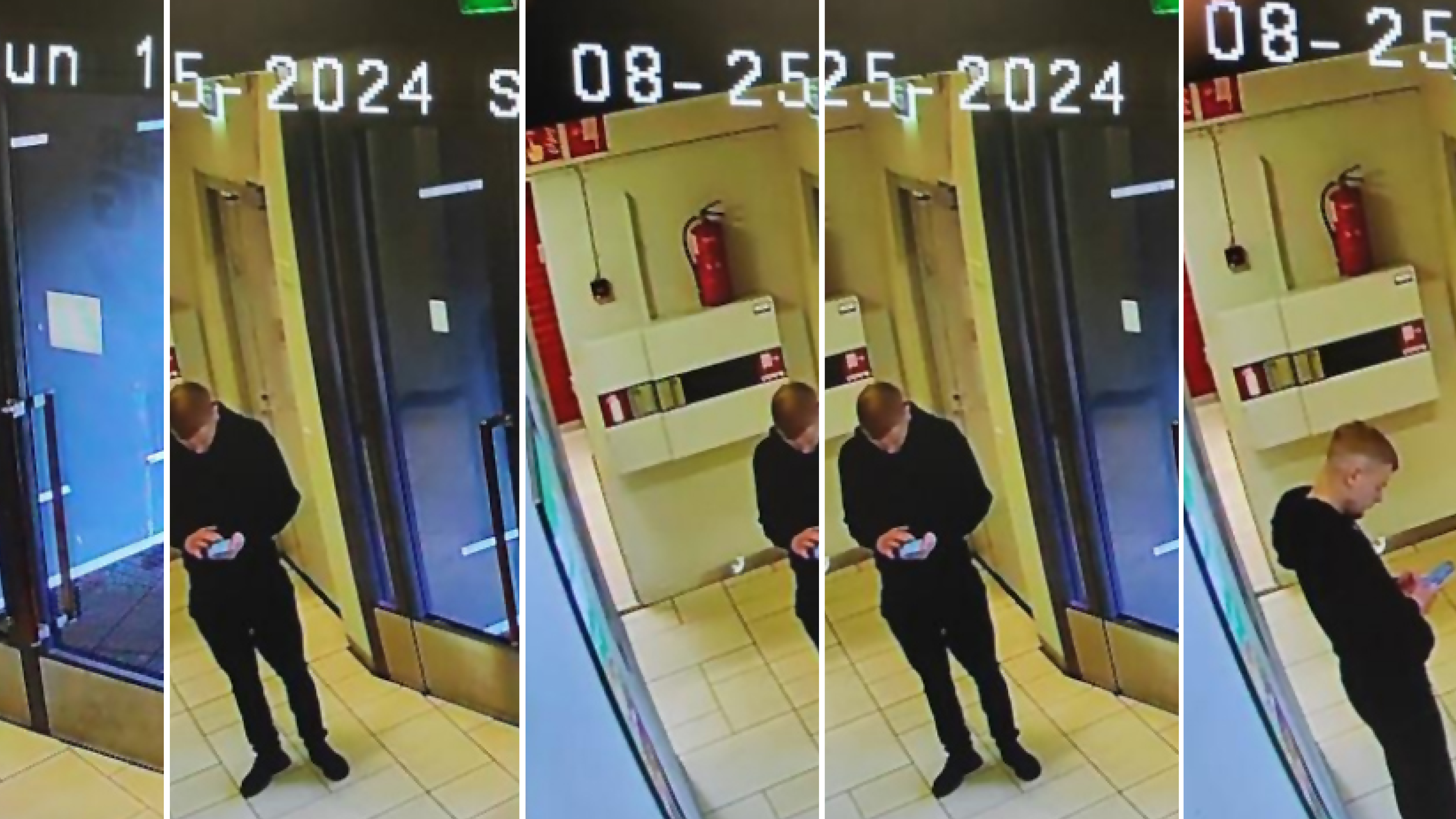 Lassilassa ammuskellut 20-vuotias ruotsalaismies tallentui hampurilaisravintolan valvontakameraan. (Kuva: Poliisi)