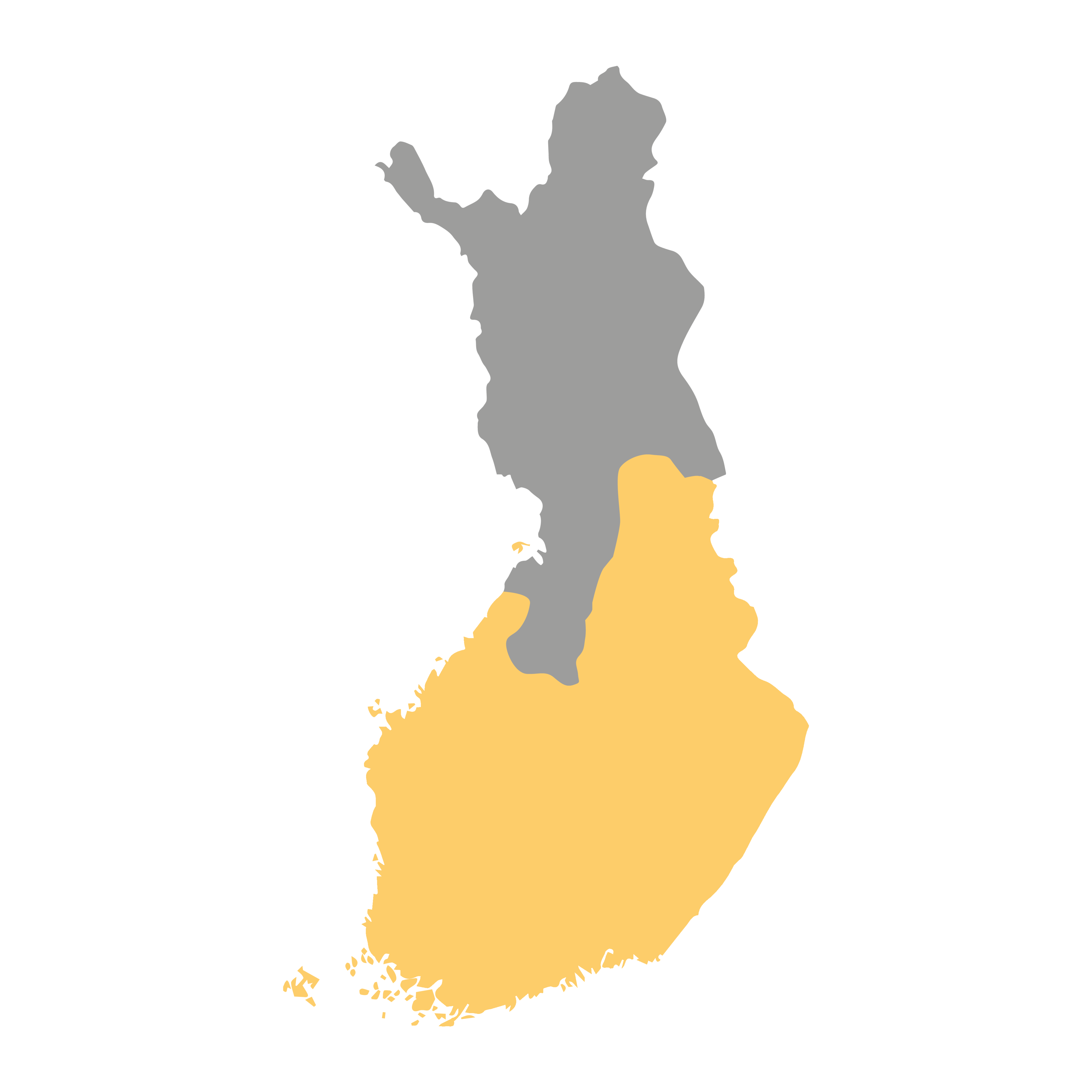 Liito-oravan levinneisyys.