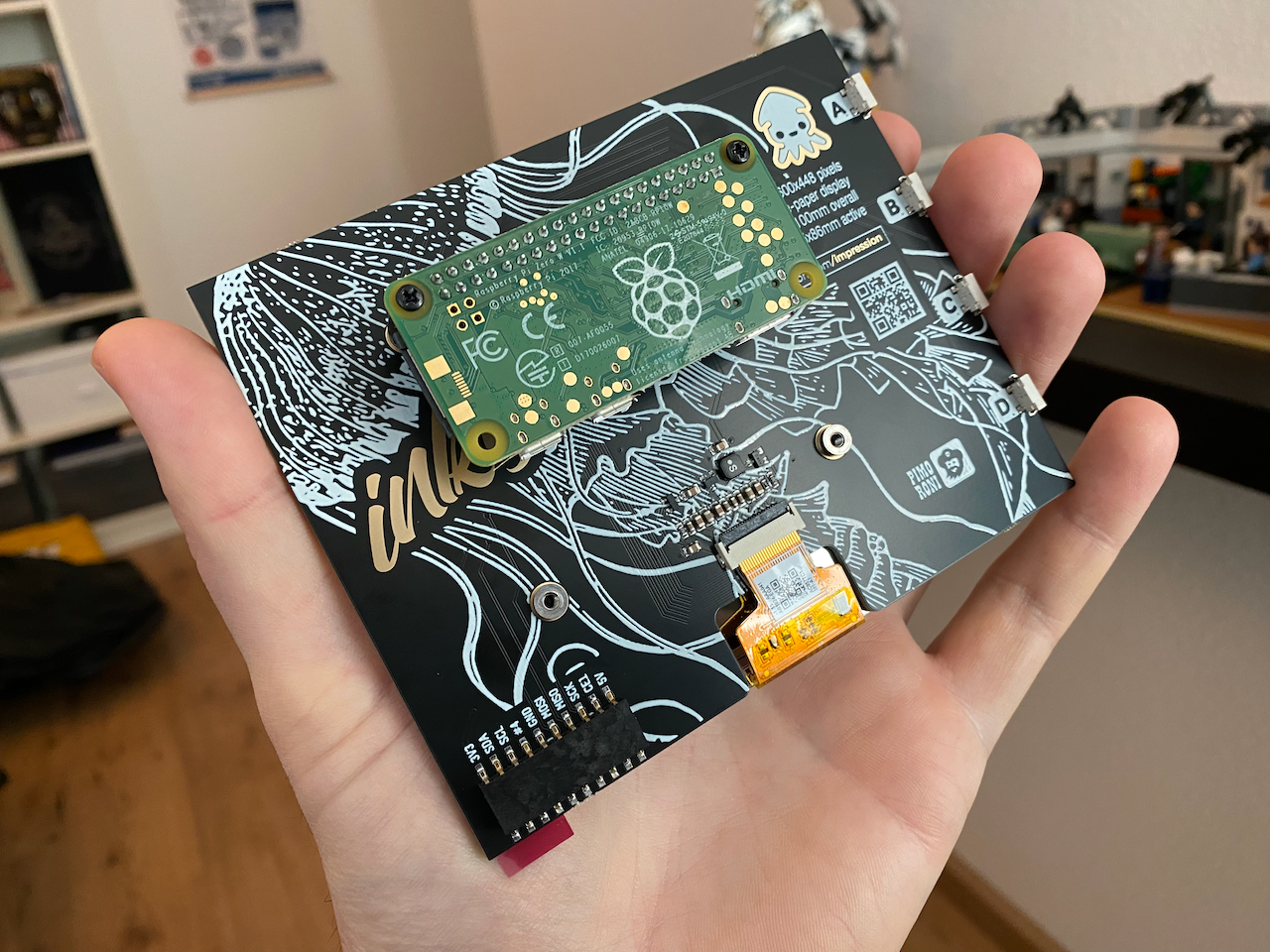 Inky Impression with Raspberry Pi Zero W