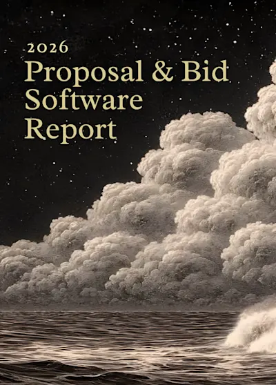 2026 Proposal & Bid Software Report cover