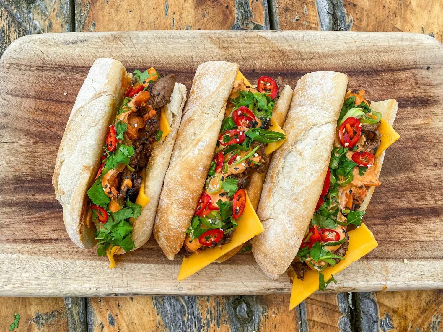 Bushbuck Bites: BBQ Venison Korean Subs (Banh Mi)