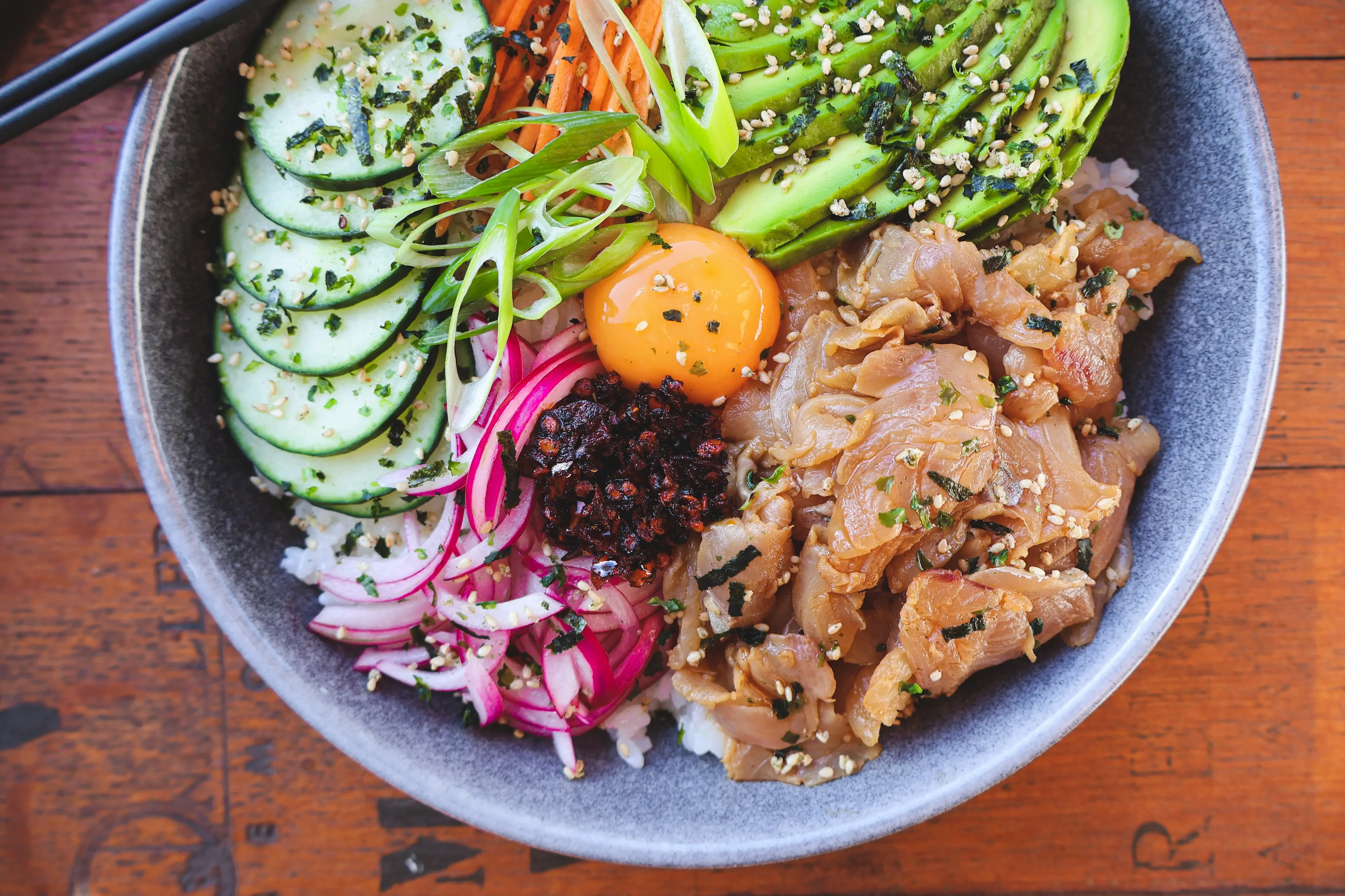 Bushbuck Bites: Trevally Sushi Bowl With Citrus Soy Dressing
