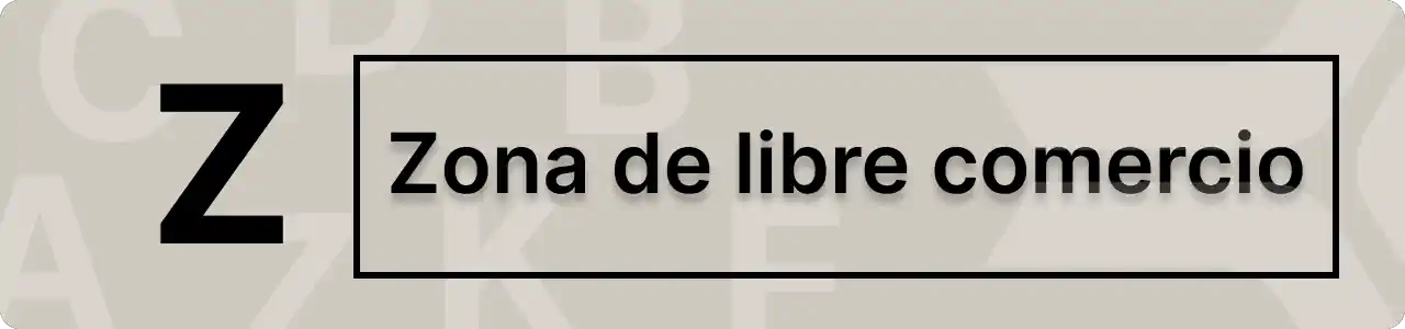 ¿Qué es una zona de libre comercio?