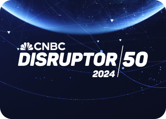 Nombrados por CNBC como una de las 50 compañías más disruptivas del mundo #Disruptor50.