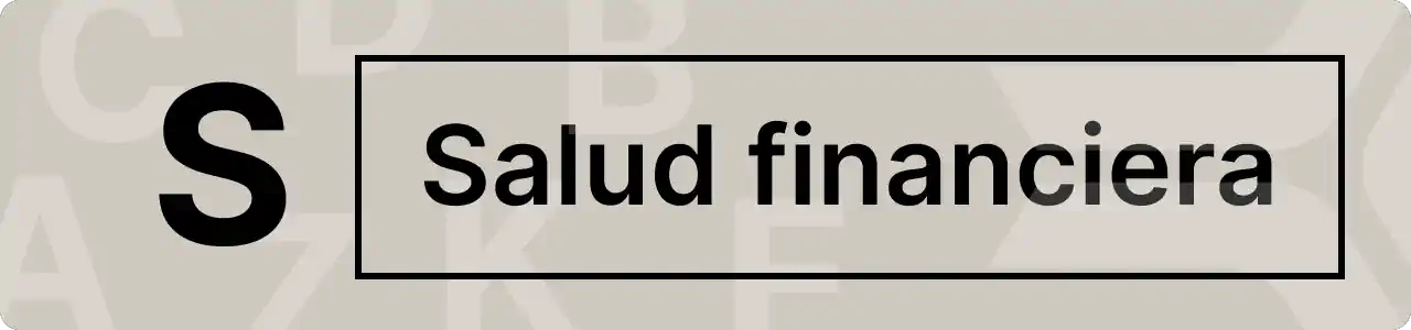 Salud financiera 