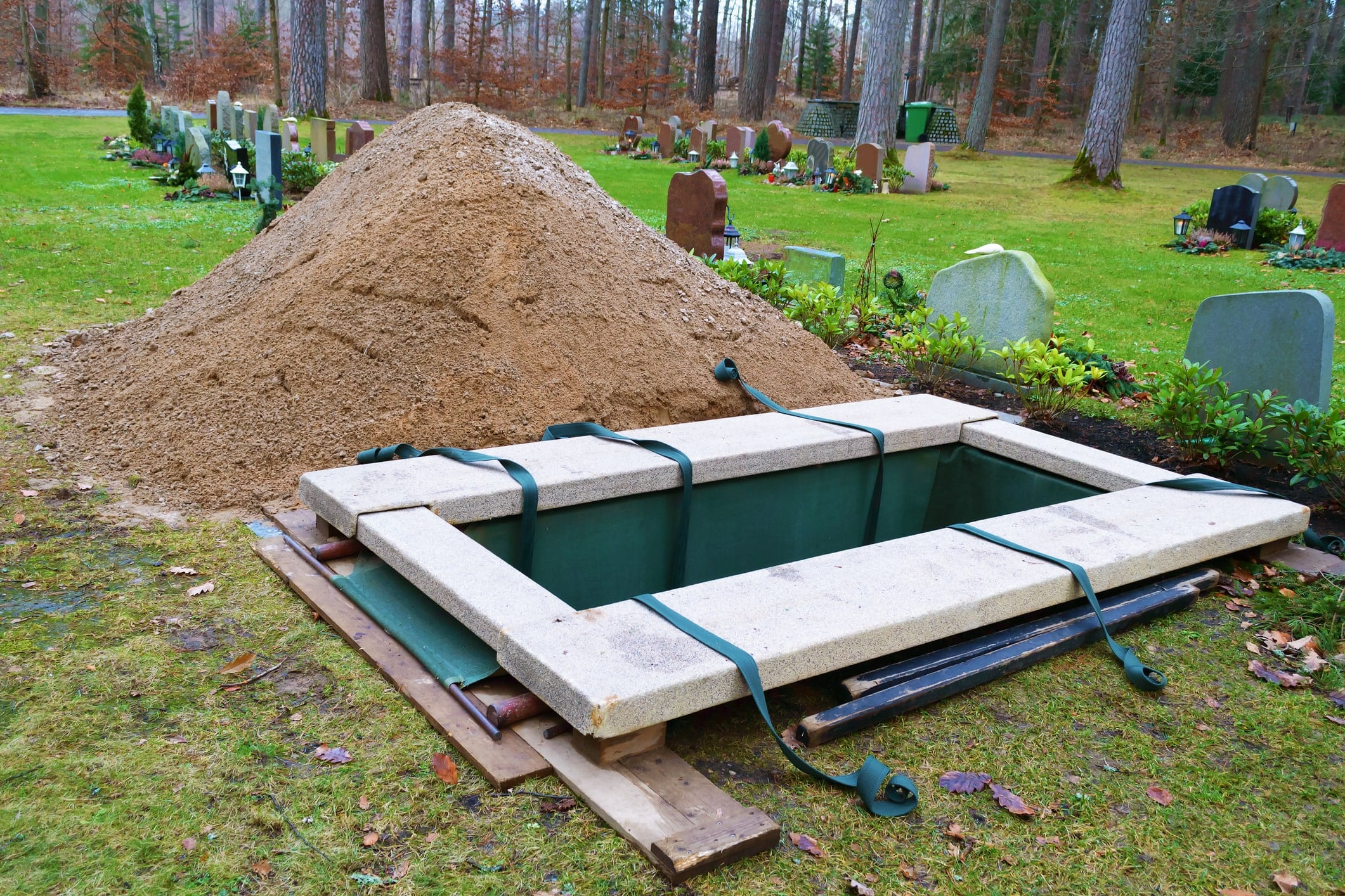 What is a green burial?