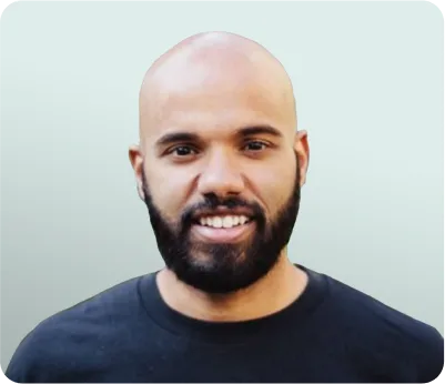 Abel Matthew light blue background