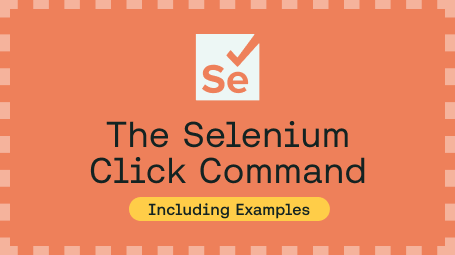 Selenium Click Command