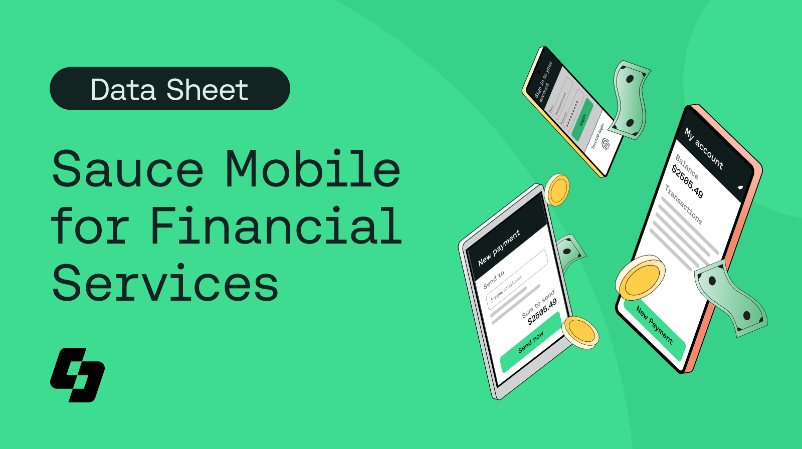 Sauce Mobile for Financial Services 