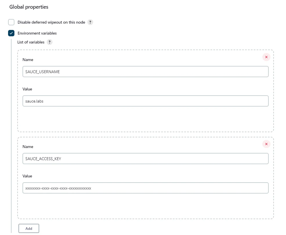 Jenkins Environment Variables