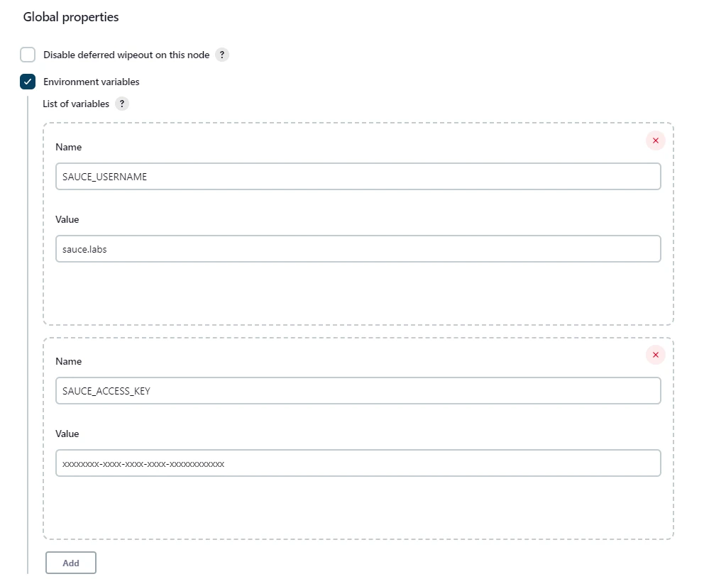 Jenkins Environment Variables