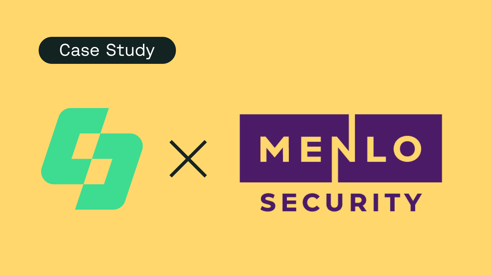 Case Study / Sauce Logo x Menlo Security Logo