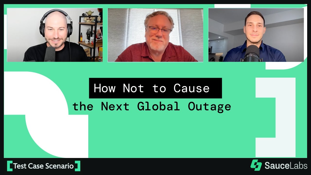 Nikolay Advolodkin, Jason Baum, and Marcus Merrell discuss the July 2024 software outage that disrupted industries worldwide