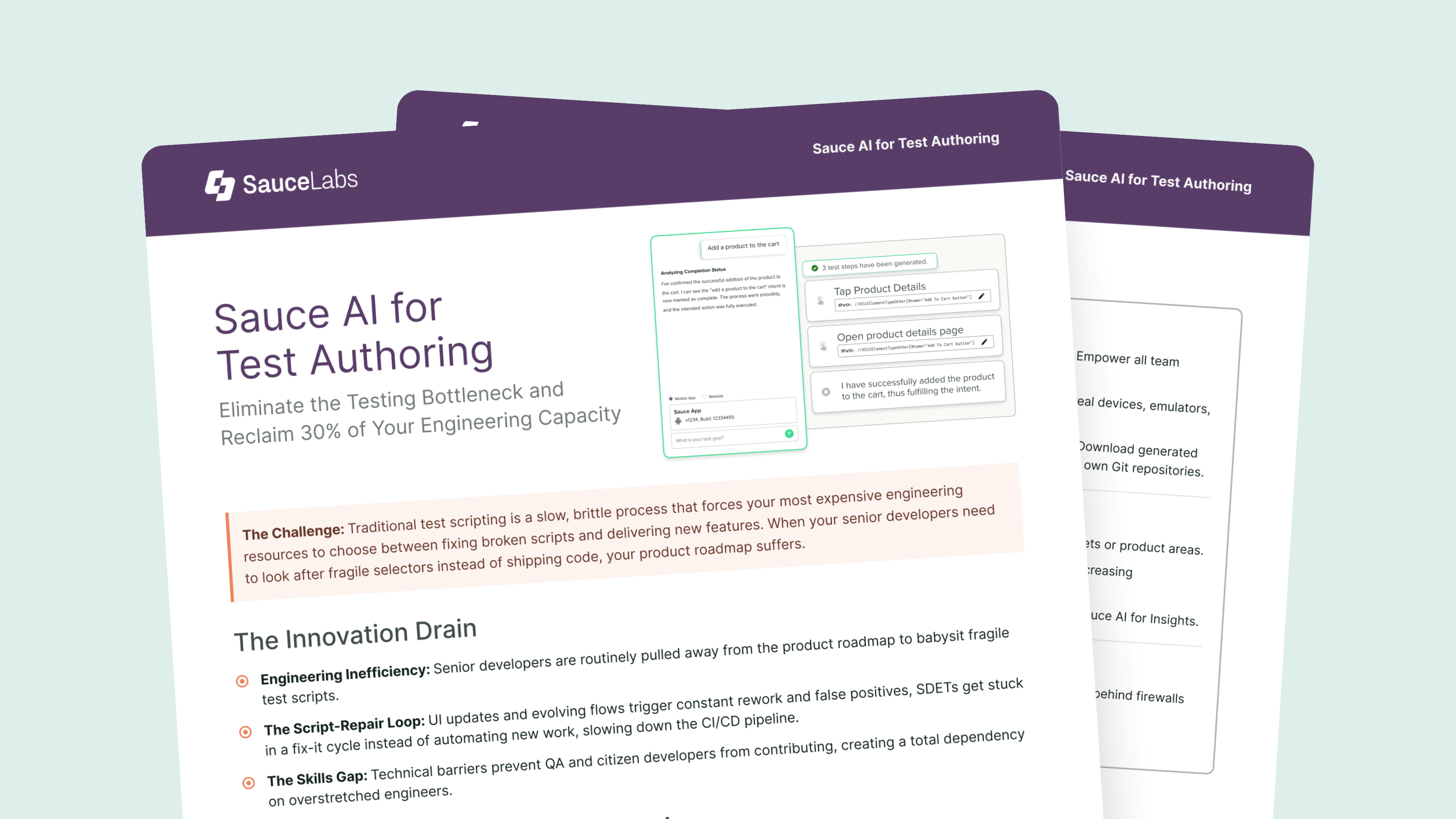 Sauce AI for Test Authoring