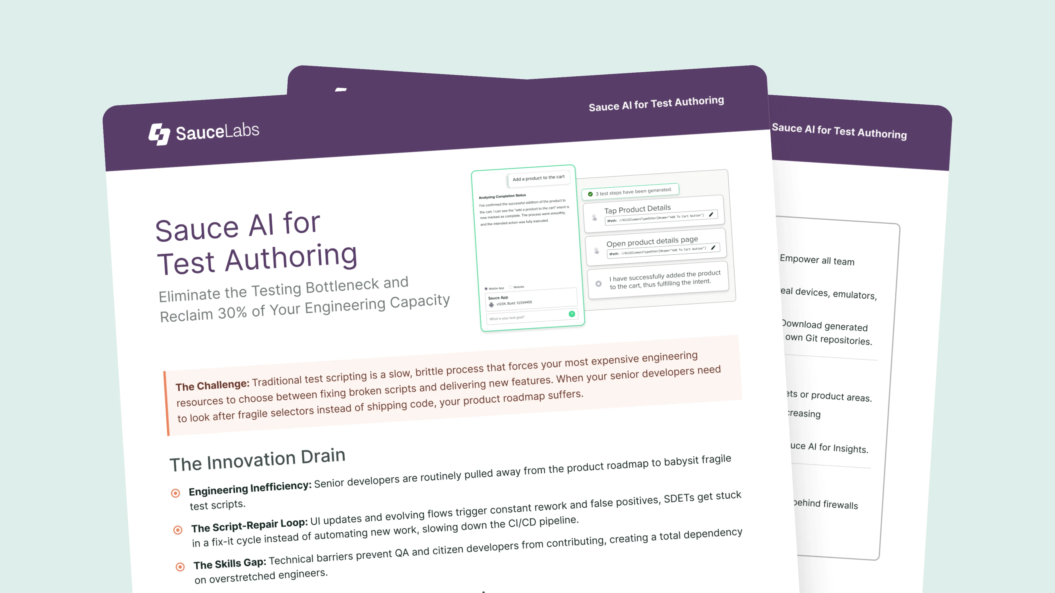 Sauce AI for Test Authoring