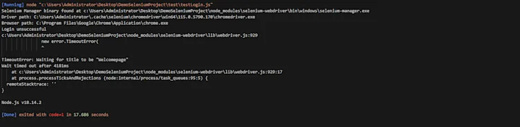 Congratulations! You have successfully simulated web automation tests ...