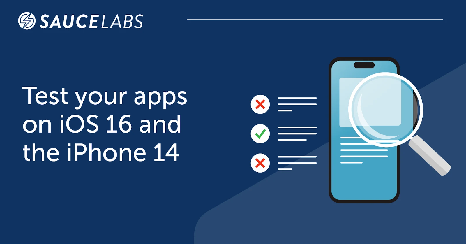 Test your apps on iOS 16 and the iPhone 14